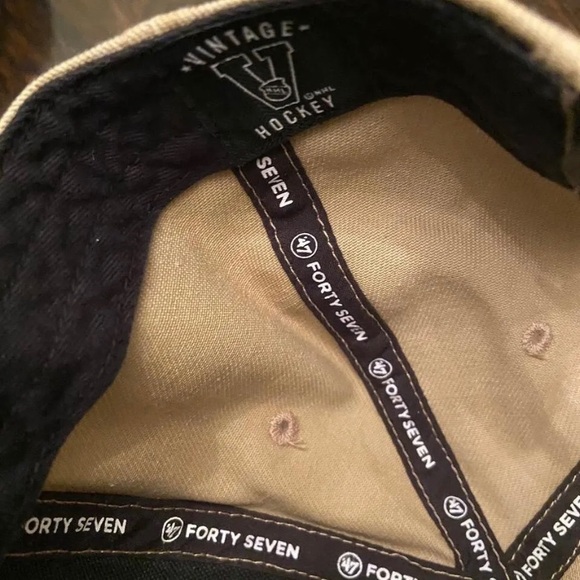 Los Angeles Kings NHL '47 Vintage Chillmark Captain Snapback Cap Hat NWOT - Picture 4 of 5